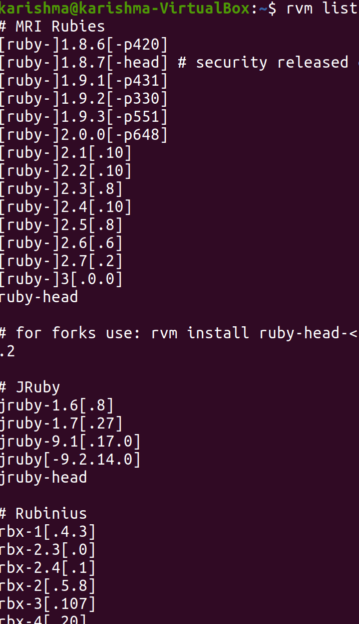 Install RVM Ubuntu