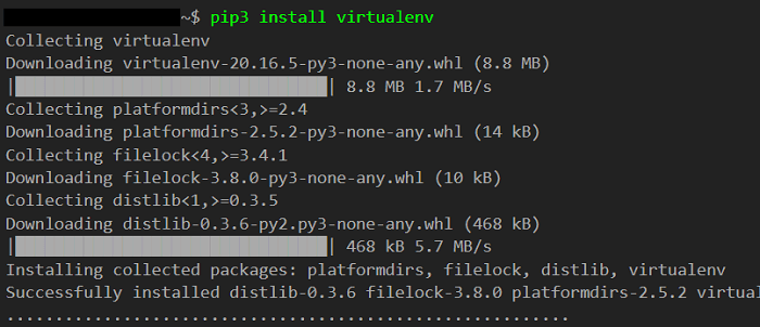 Install Virtualenv Ubuntu