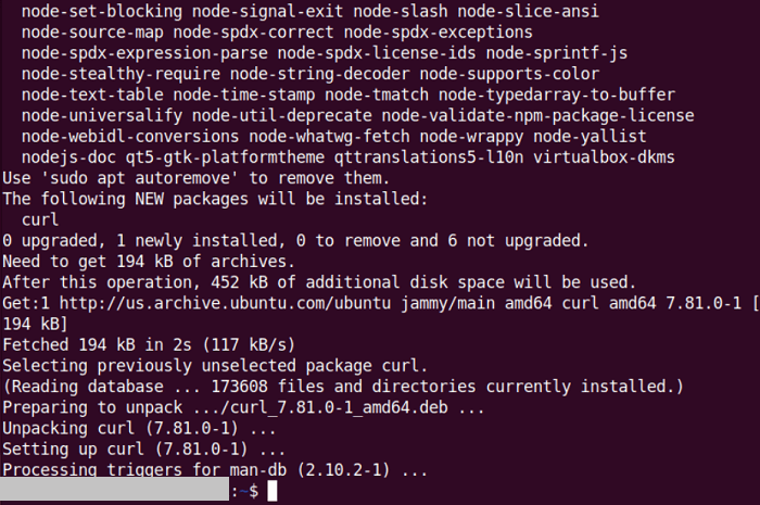 Install Yarn Ubuntu