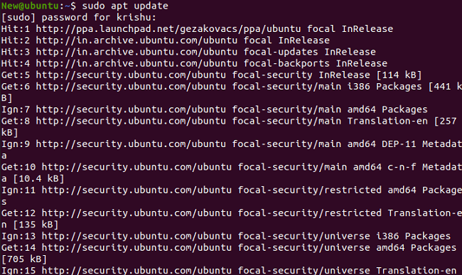 Install yum Ubuntu