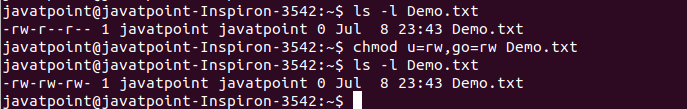 Linux chown command