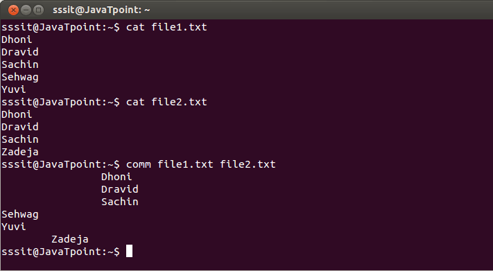 Linux Comm Filter1