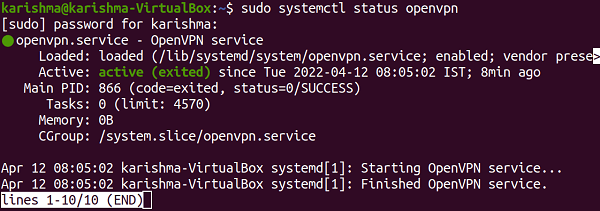 OpenVPN Ubuntu