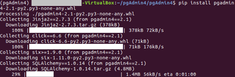pgAdmin 4 Ubuntu