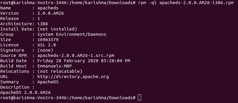 RPM Command In Linux Javatpoint