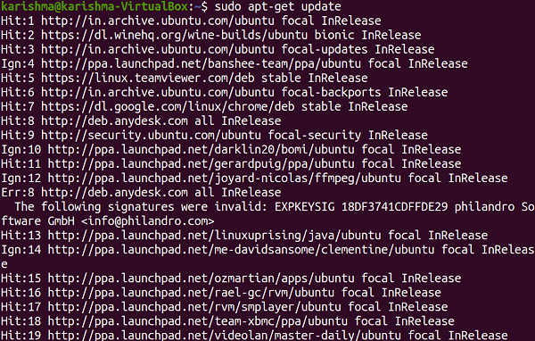 Segmentation Fault Core Dumped Ubuntu