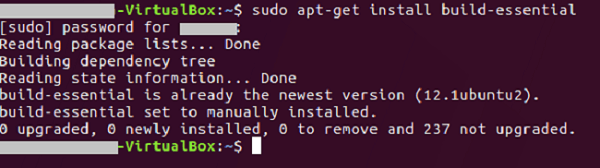 Ubuntu Build Essential