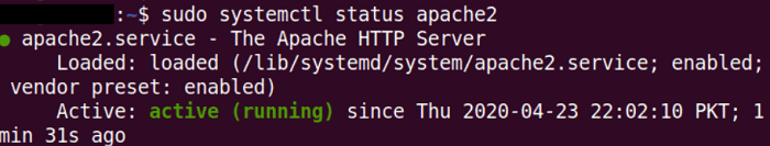 Virtual Host Ubuntu