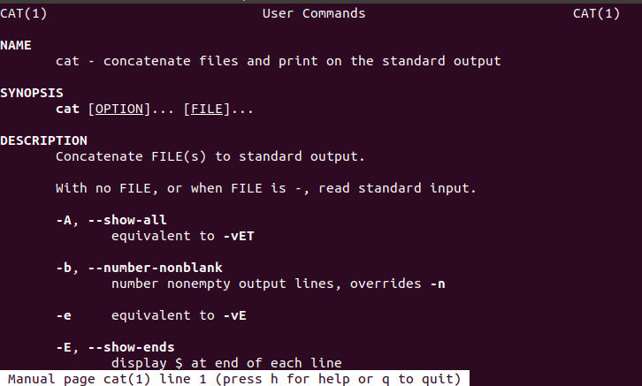 Whatis command in Linux