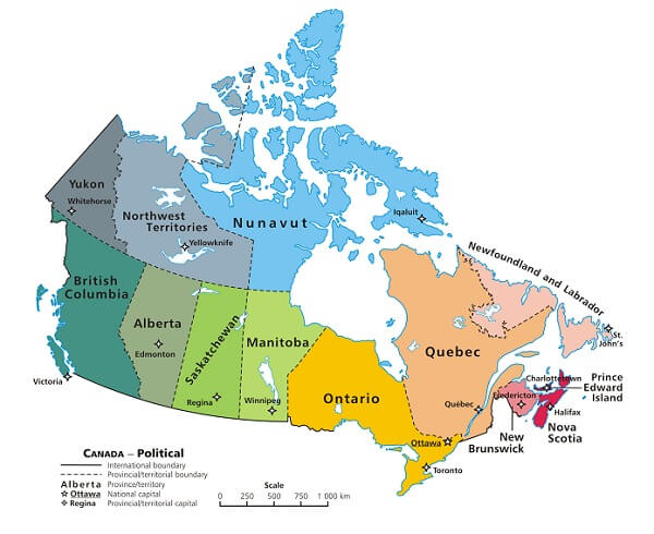 List Of Cities In Canada