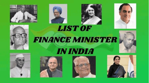 List of Finance Minister in India