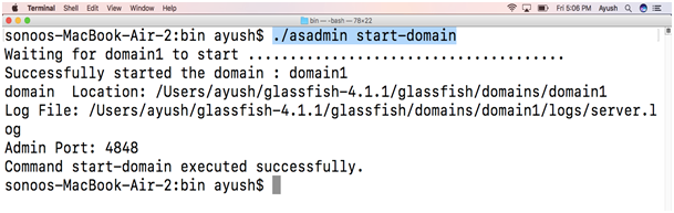 How to Install glassfish on MacOS