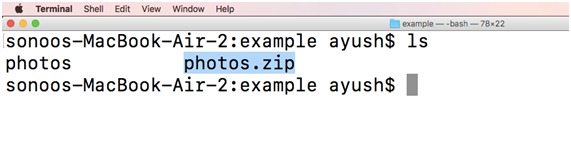 How to Zip and Unzip directories in MacOS