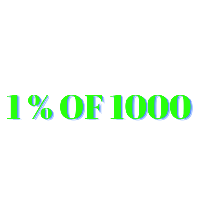 What is 1% of 1000