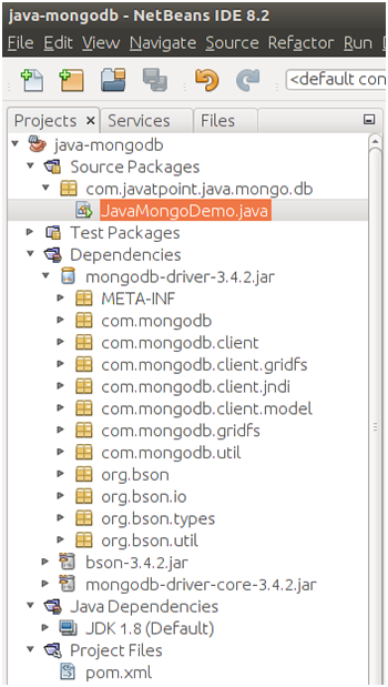 MongoDB Java mongodb connectivity 3