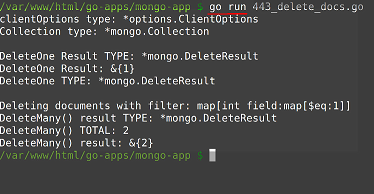 MongoDB Shell Collection Methods