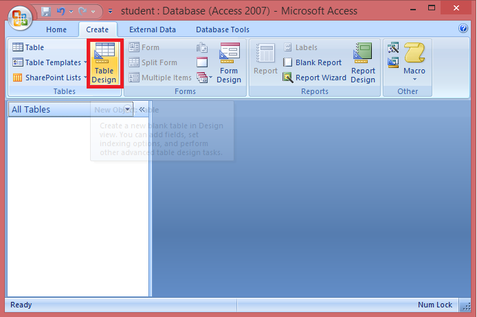 ms access 2007 tutorials