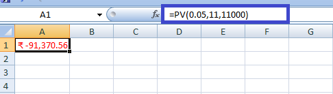 Annuity Function in Excel