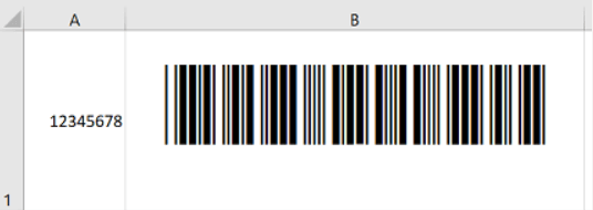 BARCODE FONT FOR EXCEL