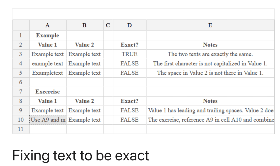 Basic Excel Practice Exercises xls