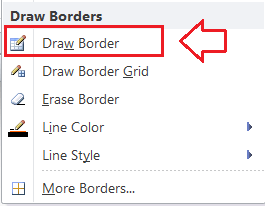 Borders and Shades in Excel