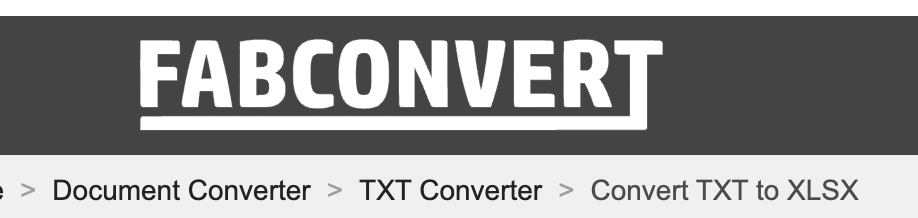 Convert Text to Excel
