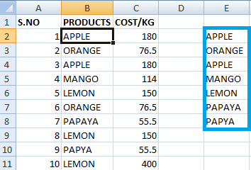 Count Unique Values in Excel