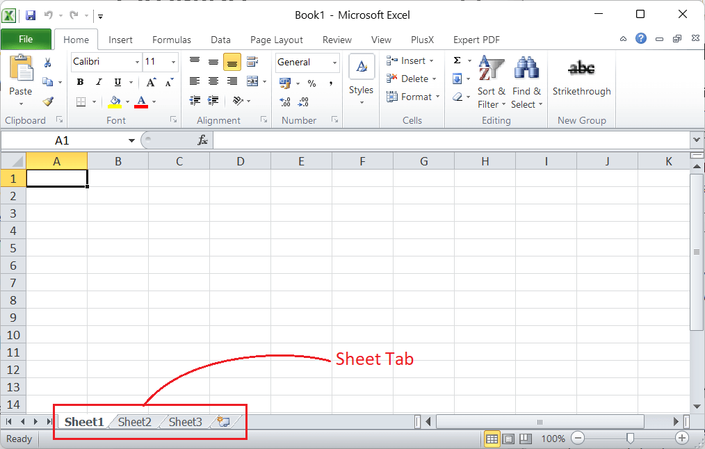 Create a Worksheet in Excel