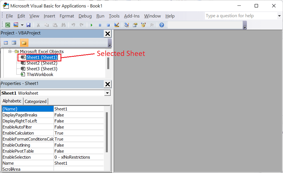 Create a Worksheet in Excel