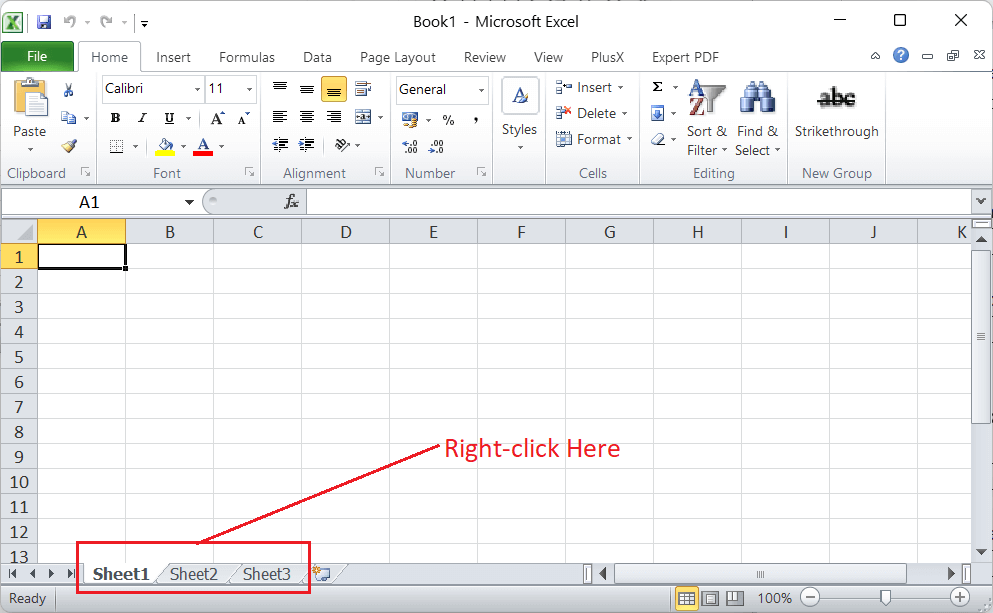 Create a Worksheet in Excel javatpoint