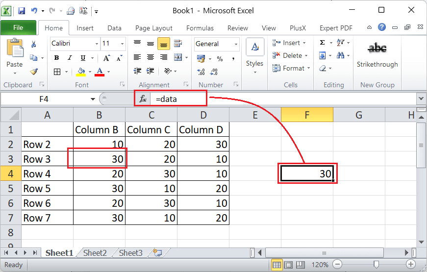 Cross Referencing in Excel