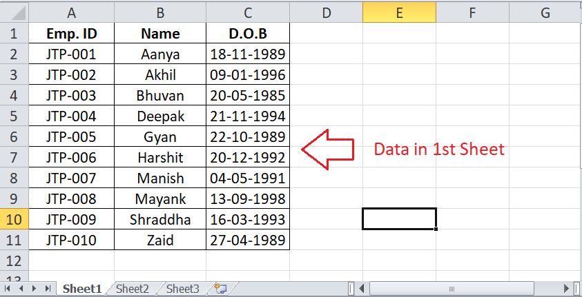 Cross Referencing in Excel