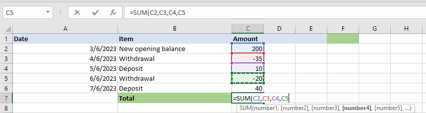 Difference between Sum and Sumif function in Microsoft Excel