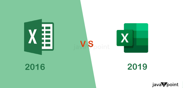 excel 2016 vs Excel 2019
