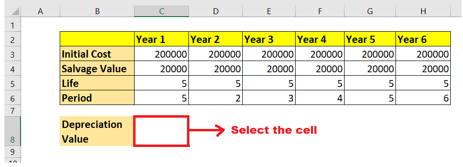 Excel DB Function