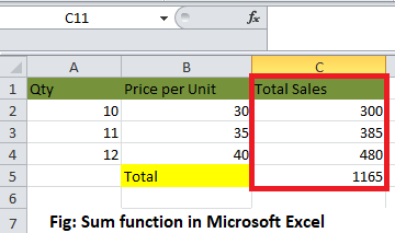 Excel formula