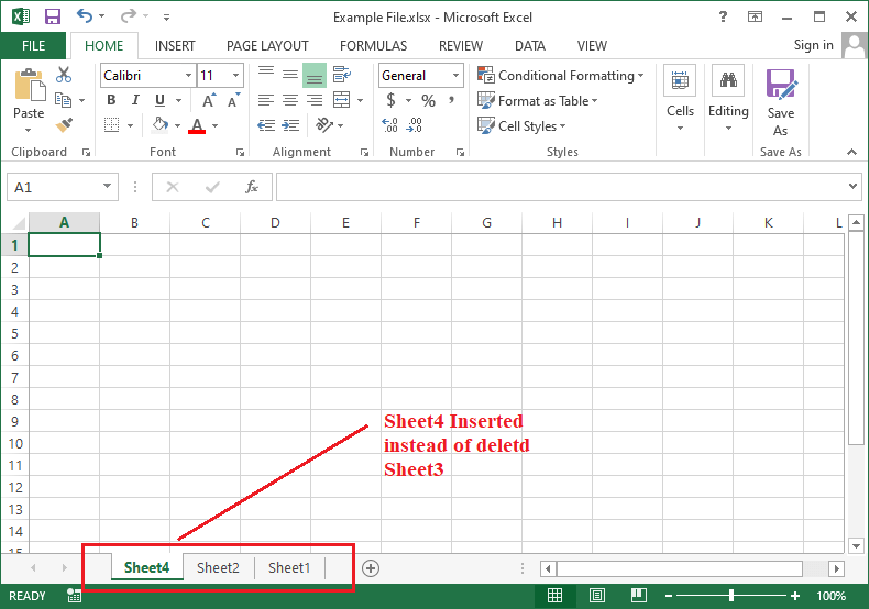 Excel New Sheet Shortcut