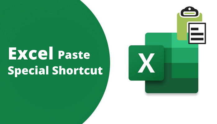 excel keyboard shortcut for paste special