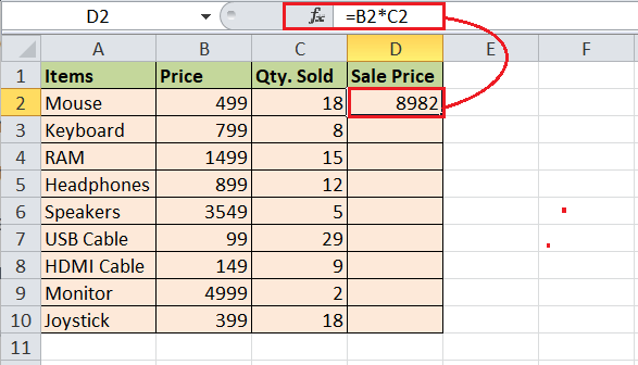 Excel Relative Referencing
