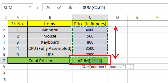 excel-sum-shortcut-javatpoint