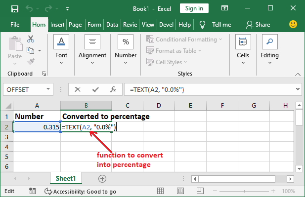 Excel Text Formula Text Format