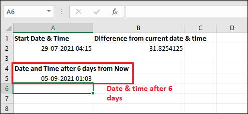 Excel TODAY and NOW