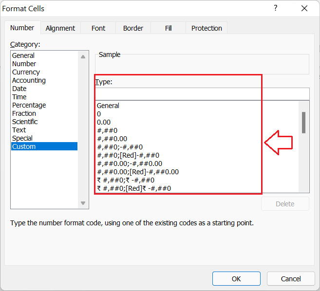 Format Cells in Excel