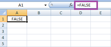 Functions in Excel