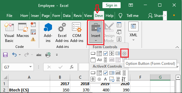 Heap map in Excel