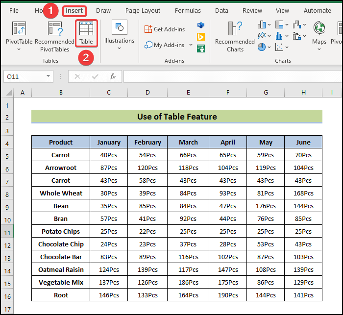 How can one Convert a Microsoft Excel table to range or vice versa