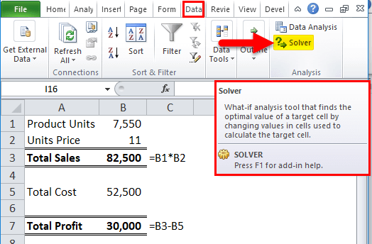 How can one perform Data Analysis in Microsoft Excel: DATA ANALYSIS TOOL?