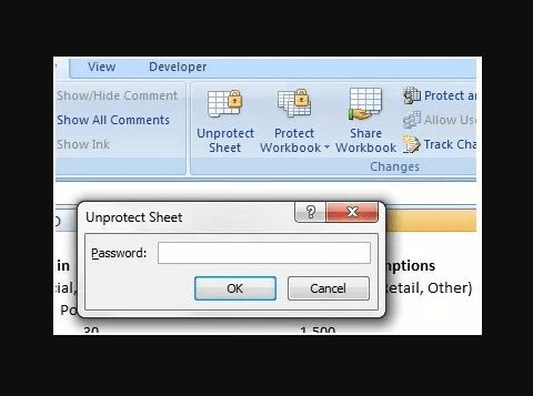 How one can open a Password Protect Excel File