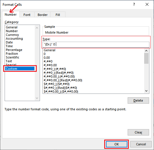 How to add prefix in Excel?