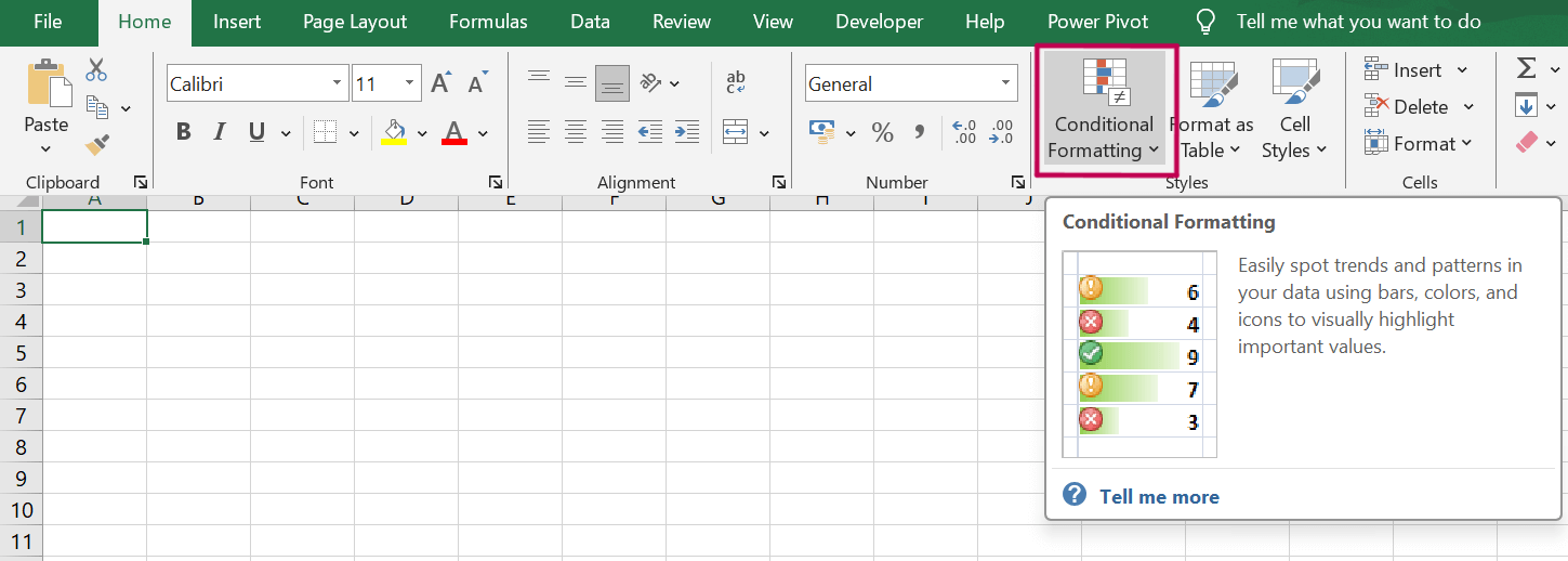 How to Color Alternate Rows in Excel
